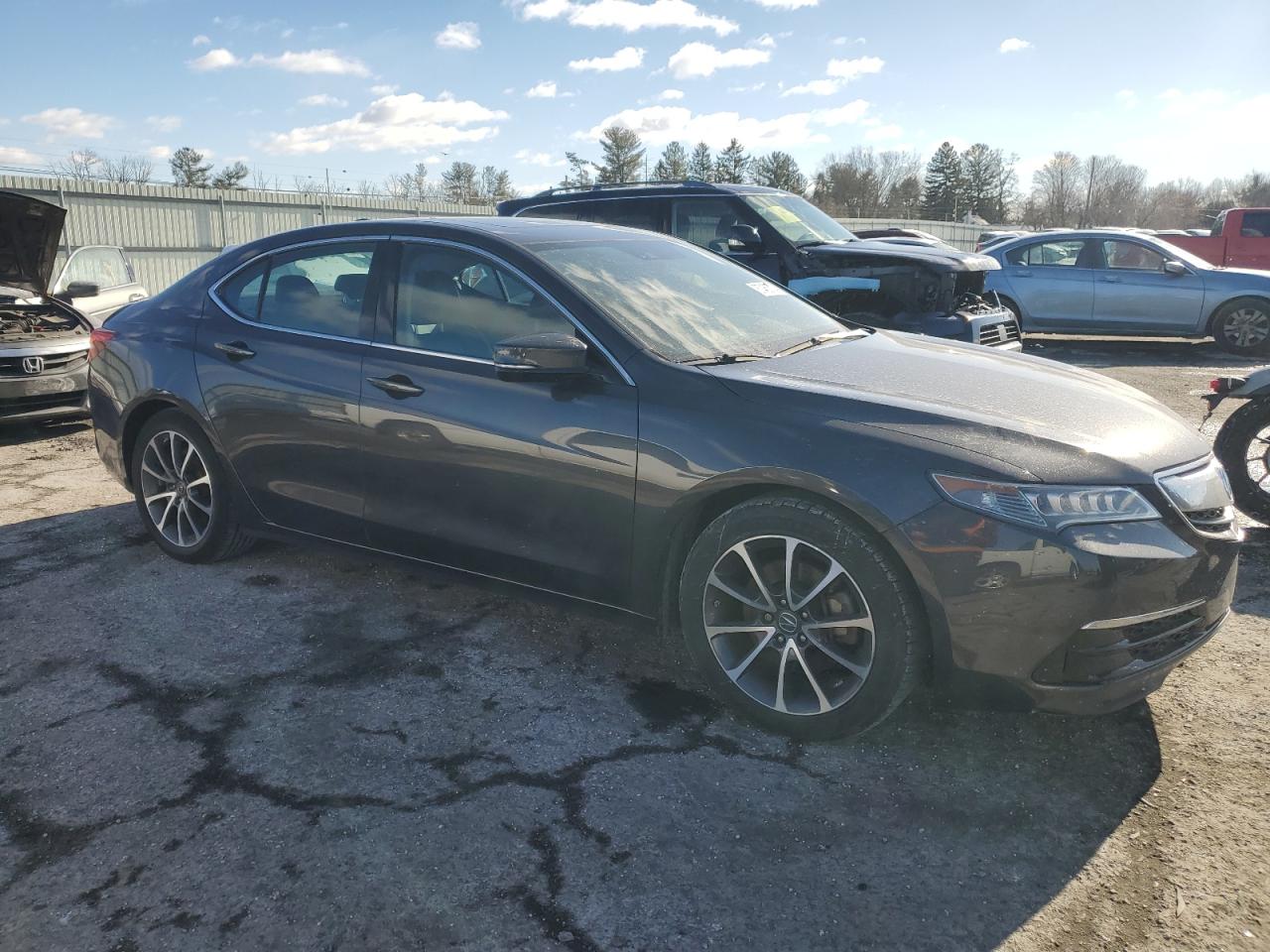 VIN 19UUB3F59FA003614 2015 ACURA TLX no.4