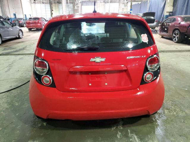  CHEVROLET SONIC 2014 Червоний