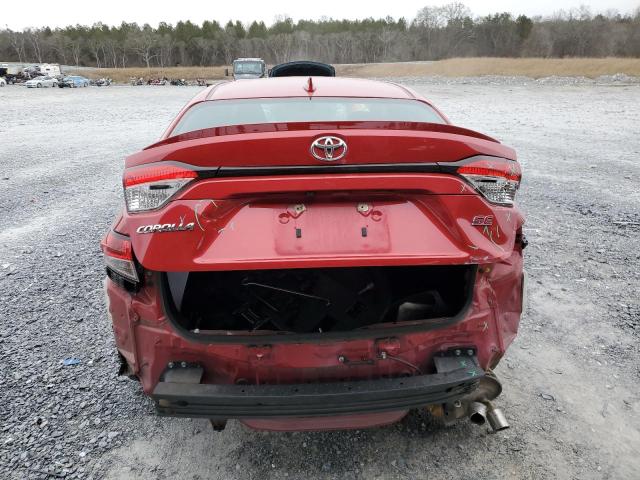  TOYOTA COROLLA 2020 Красный