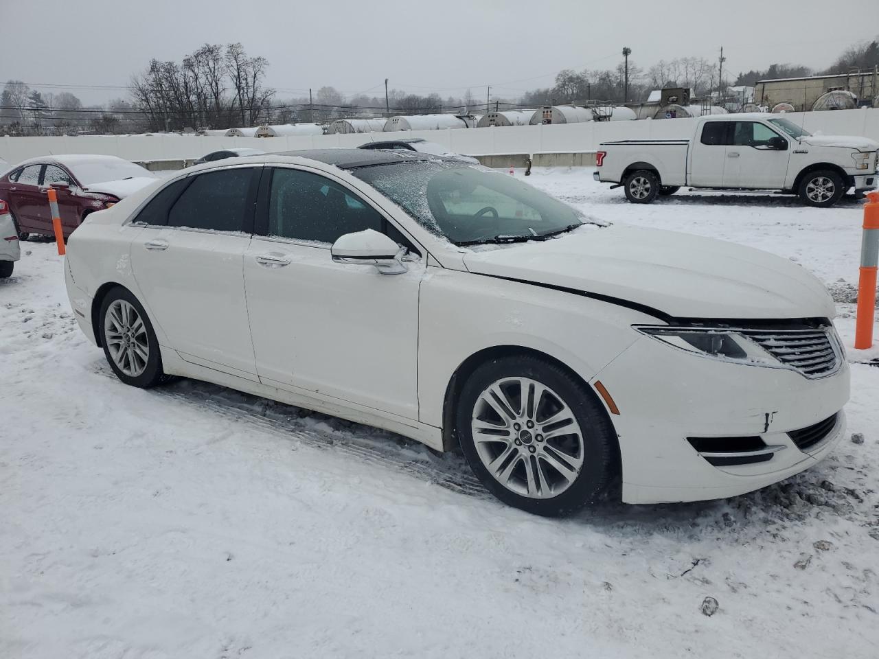 VIN 3LN6L2J98DR805403 2013 LINCOLN MKZ no.4