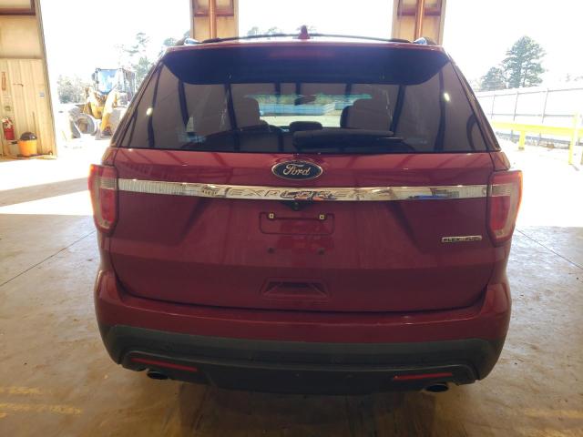  FORD EXPLORER 2016 Czerwony