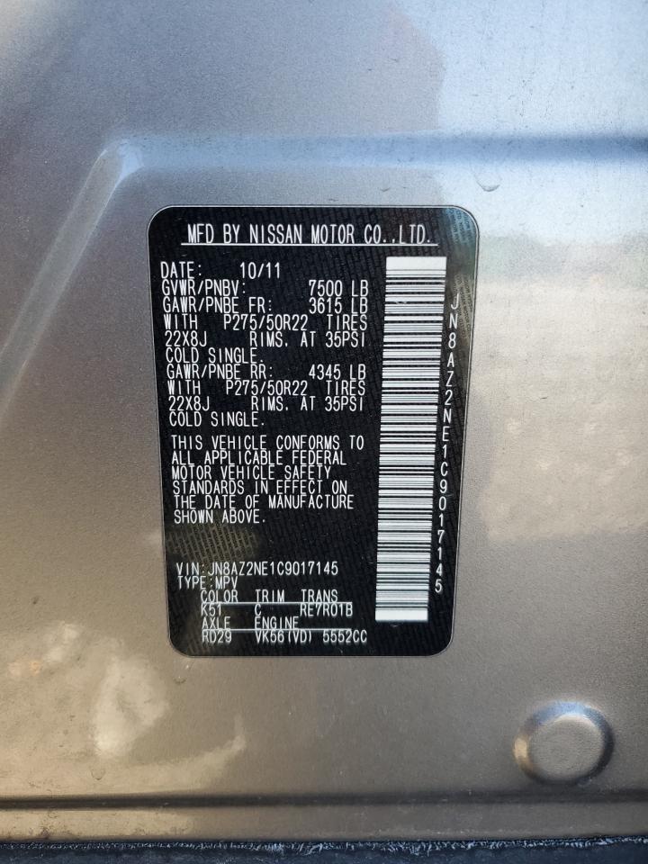 2012 Infiniti QX56 - Image 15