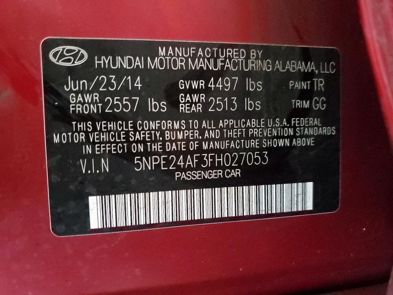 2015 Hyundai Sonata - Image 12