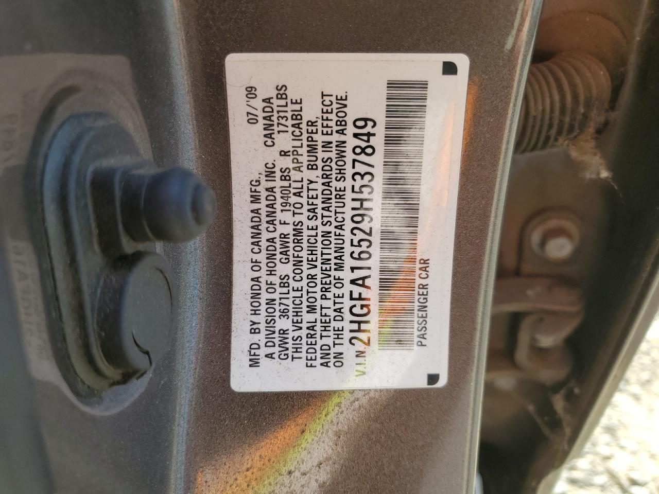 2009 Honda Civic - Image 12