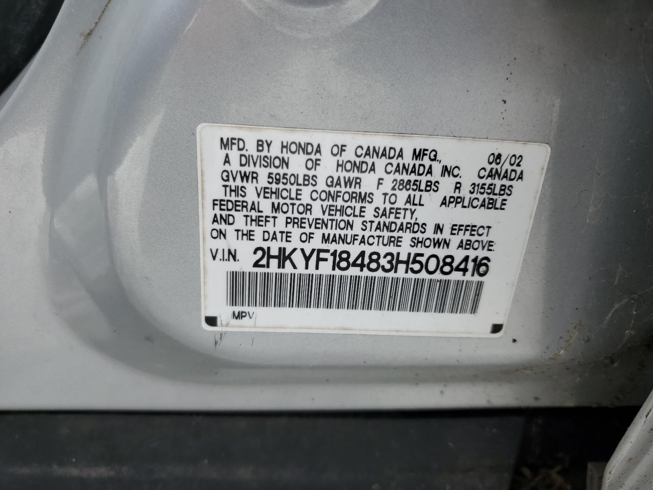 2003 Honda Pilot - Image 13