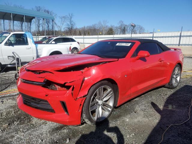  CHEVROLET CAMARO 2017 Red