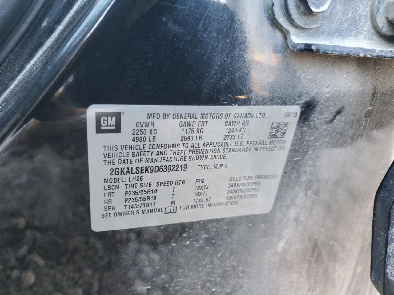 2013 GMC Terrain - Image 12