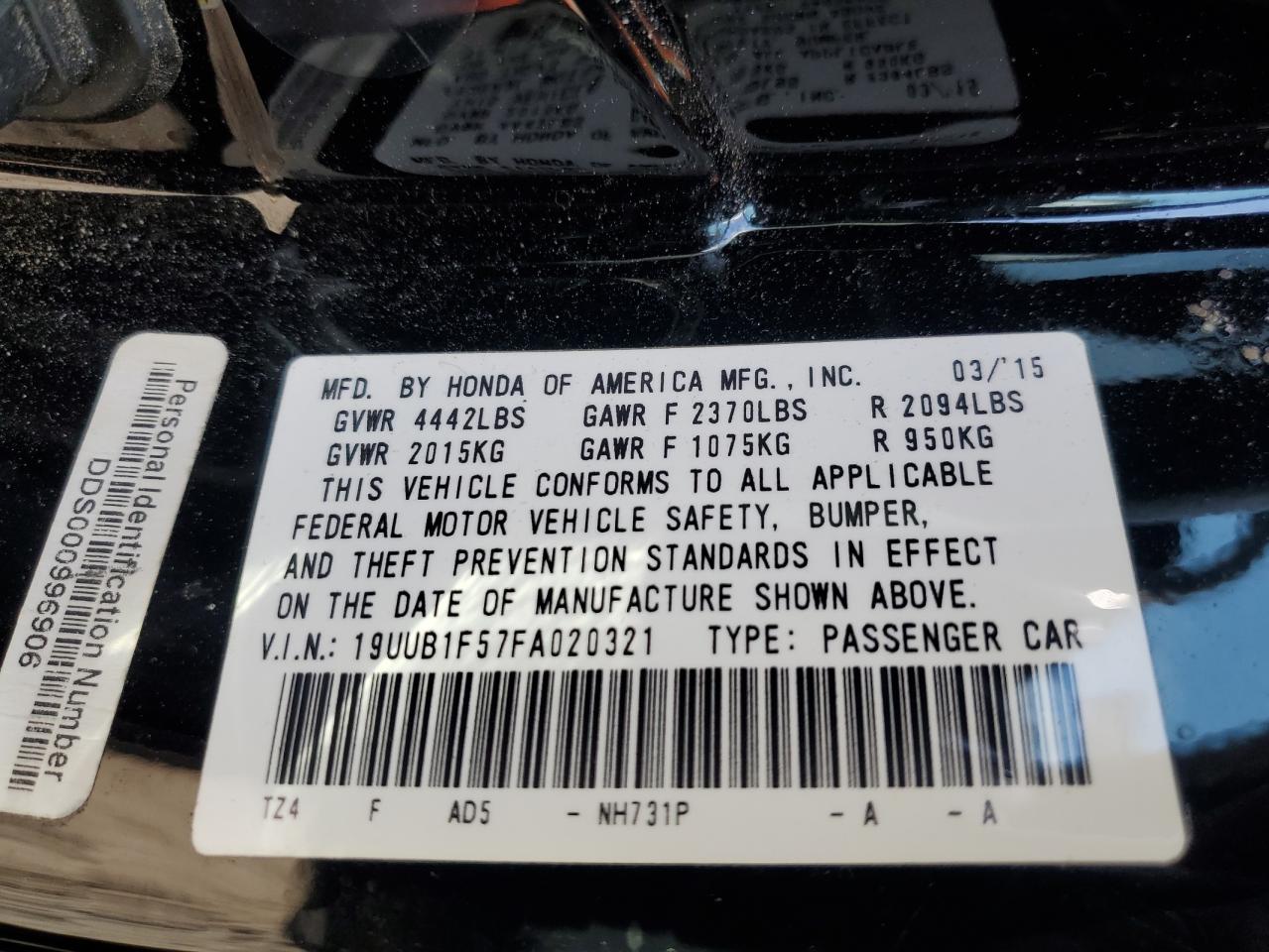 2015 Acura TLX - Image 12