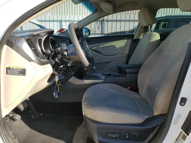  KIA OPTIMA 2014 White