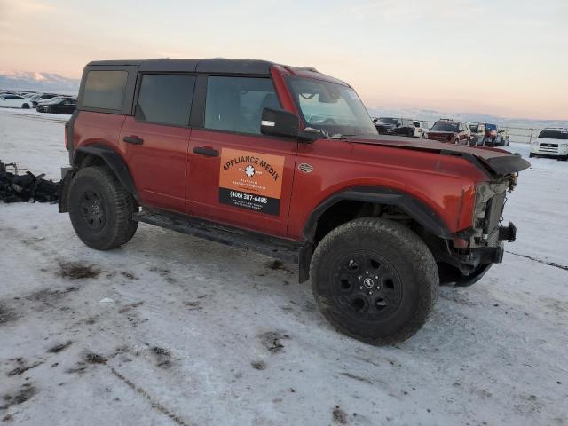  FORD BRONCO 2022 Красный