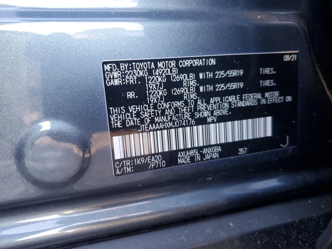 2021 Toyota Venza - Image 13