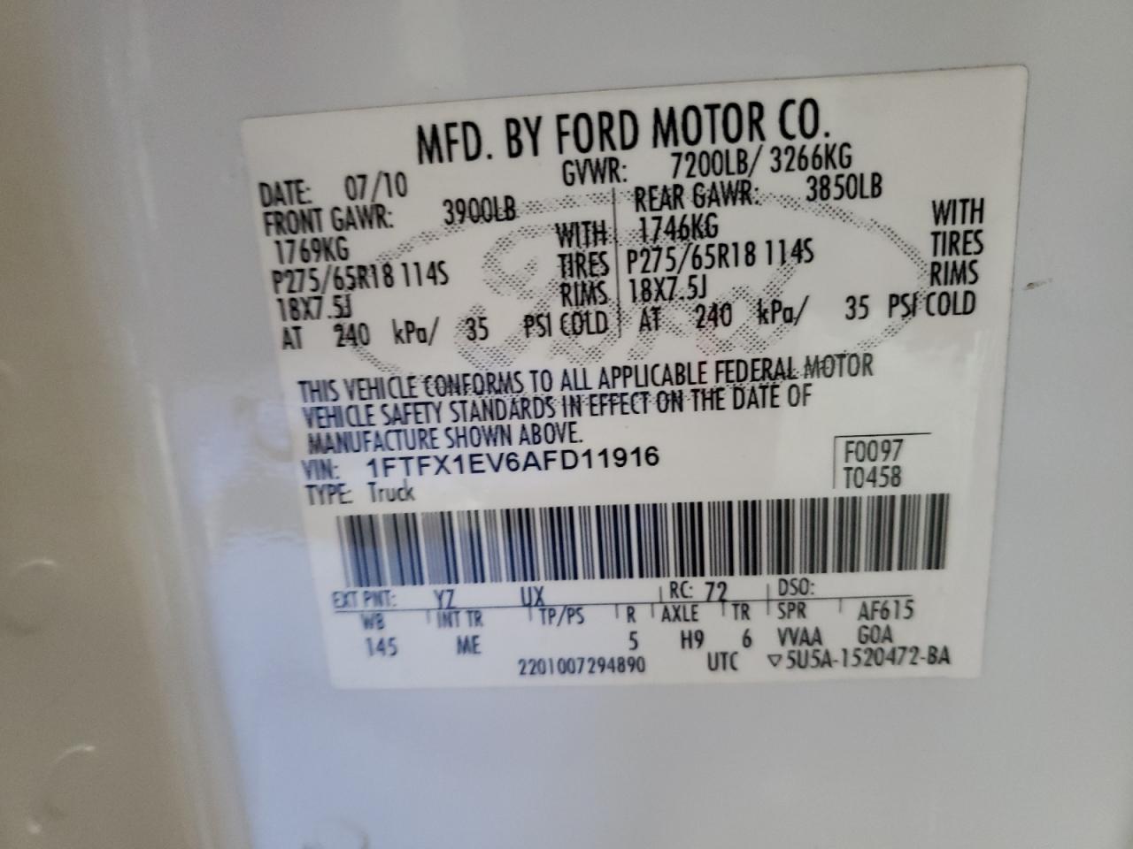 2010 Ford F-150 - Image 12