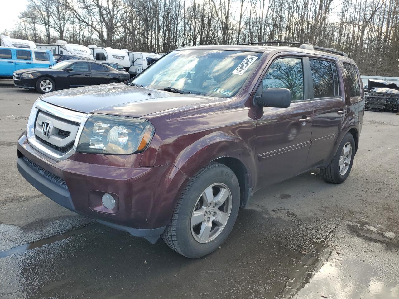 2011 Honda Pilot Exl للبيع في Glassboro، NJ - Mechanical