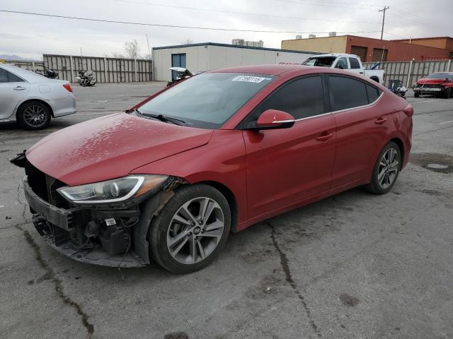  HYUNDAI ELANTRA 2018 Czerwony