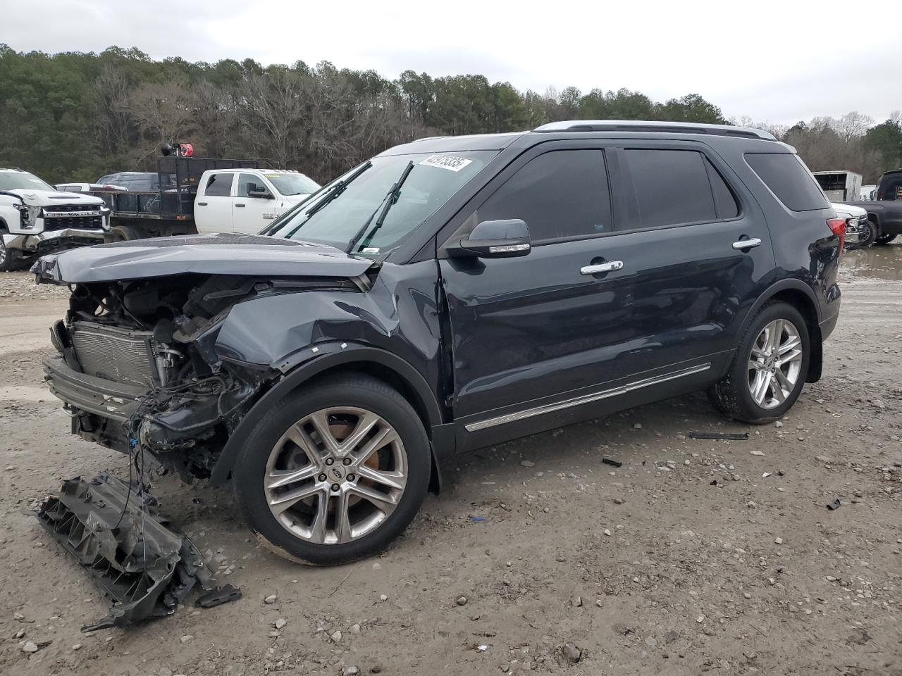 2017 Ford Explorer Limited en Venta en Florence, MS - Front End