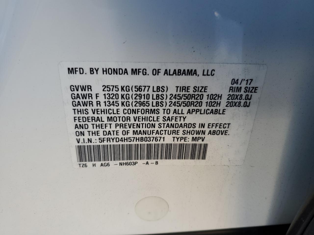 2017 Acura MDX - Image 13