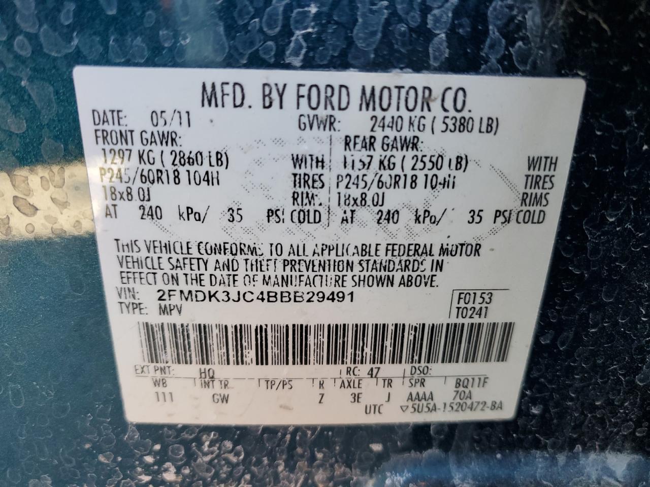 2011 Ford Edge - Image 13