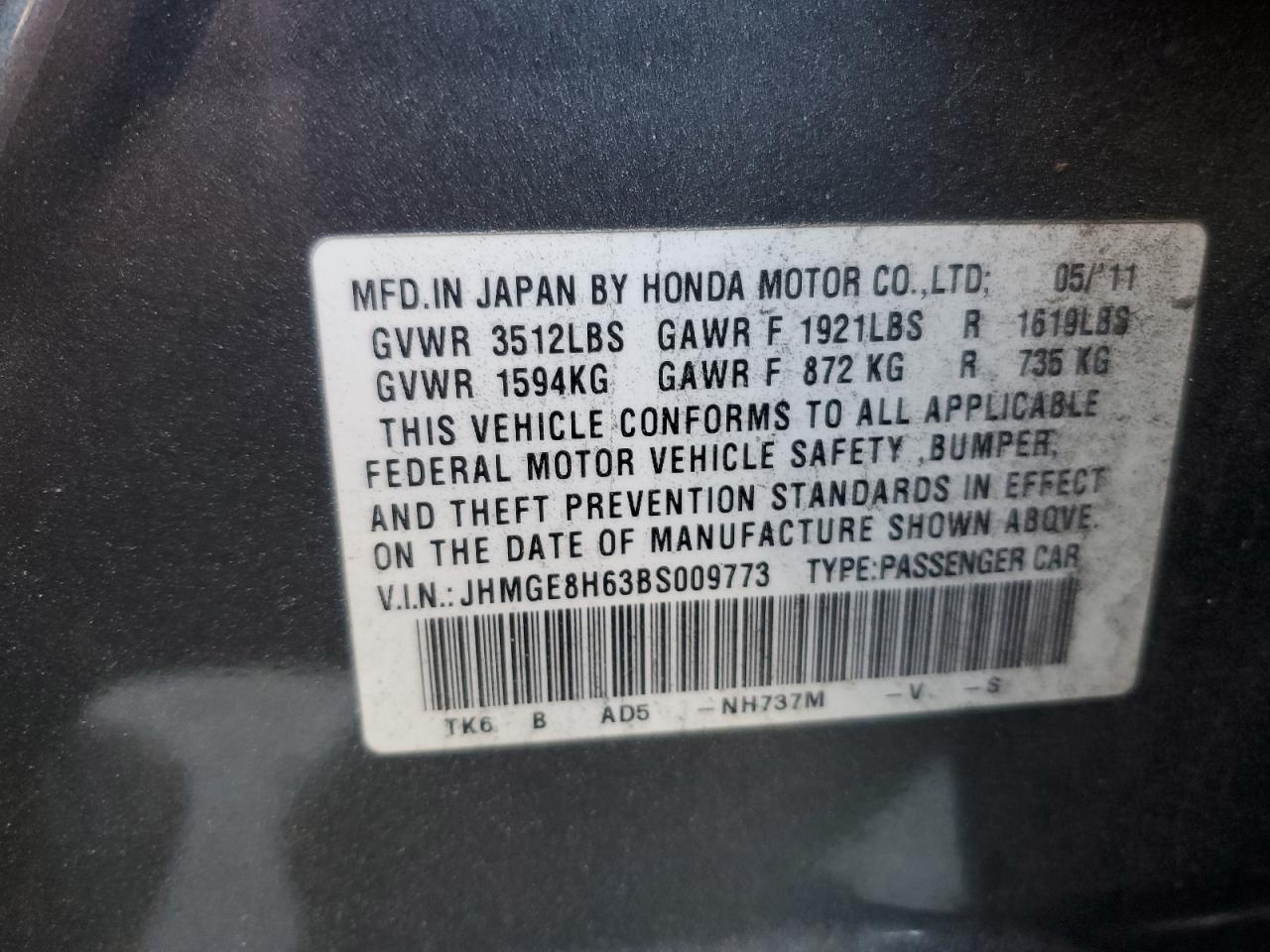 2011 Honda Fit - Image 12