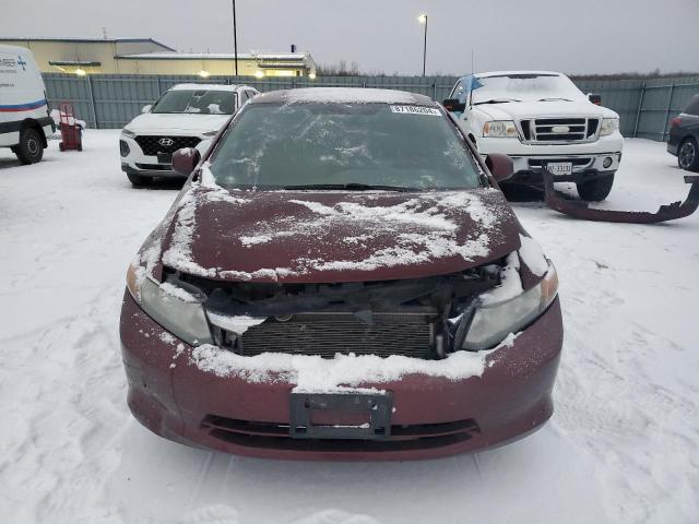  HONDA CIVIC 2012 Maroon