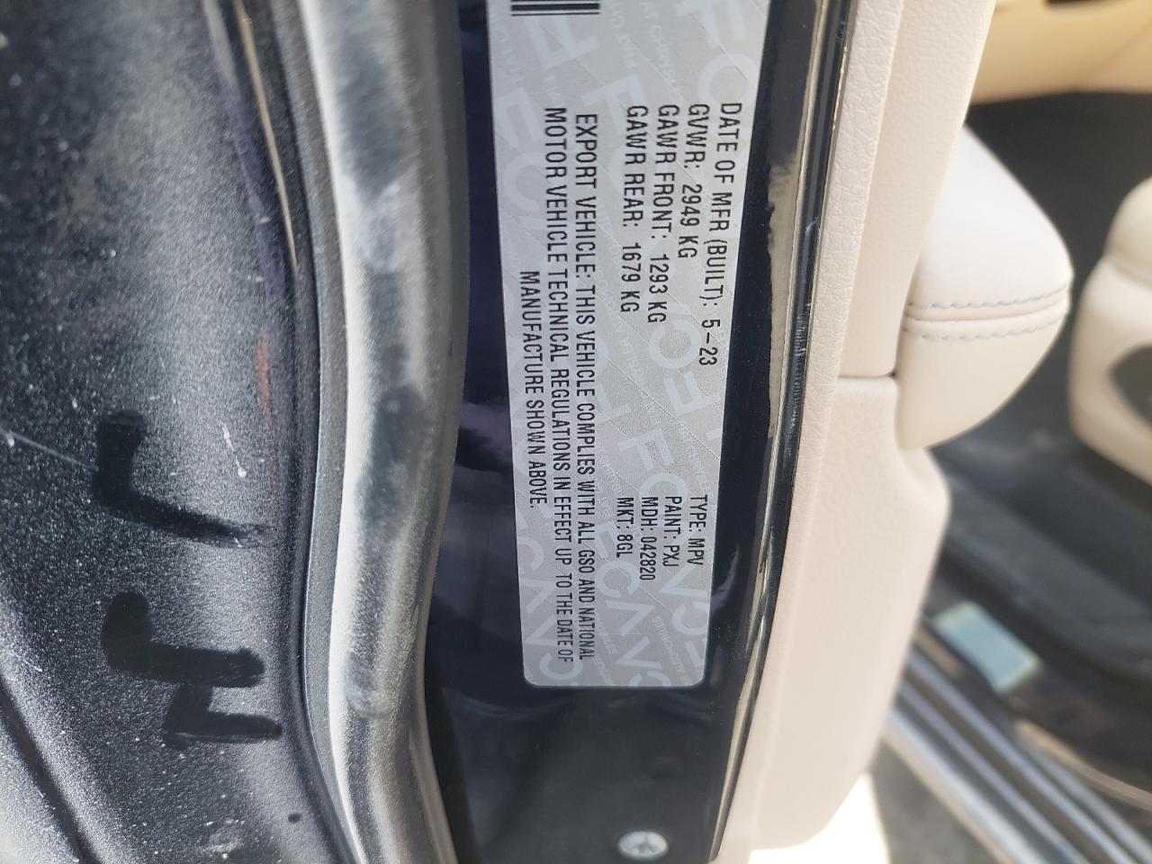 1C4RJKBGXP8781969 - 2023 JEEP GRAND CHER - #42078775
