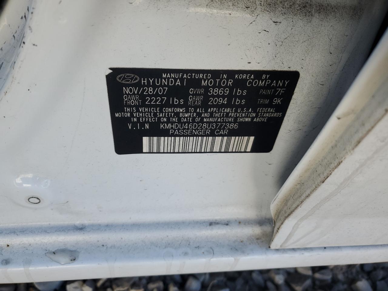 2008 Hyundai Elantra - Image 12
