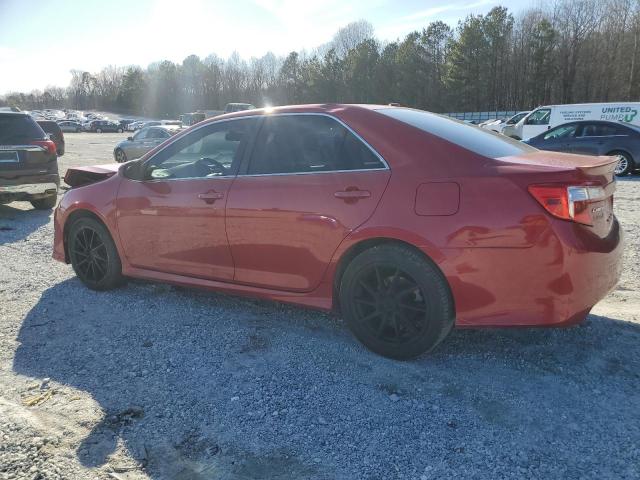  TOYOTA CAMRY 2012 Red