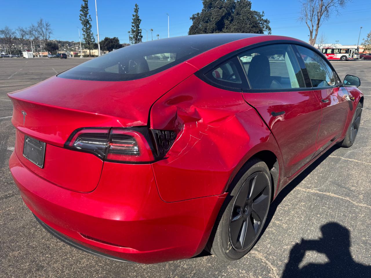 VIN 5YJ3E1EA1PF432193 2023 TESLA MODEL 3 no.4