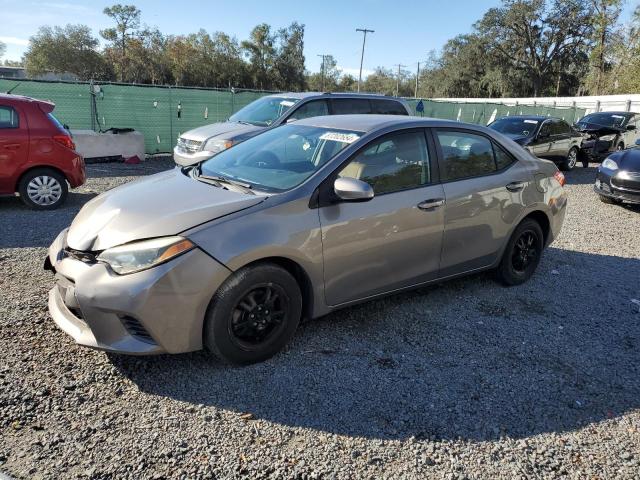 Sedans TOYOTA COROLLA 2016 Srebrny