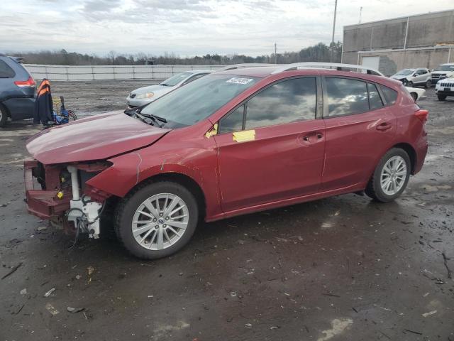  SUBARU IMPREZA 2018 Красный