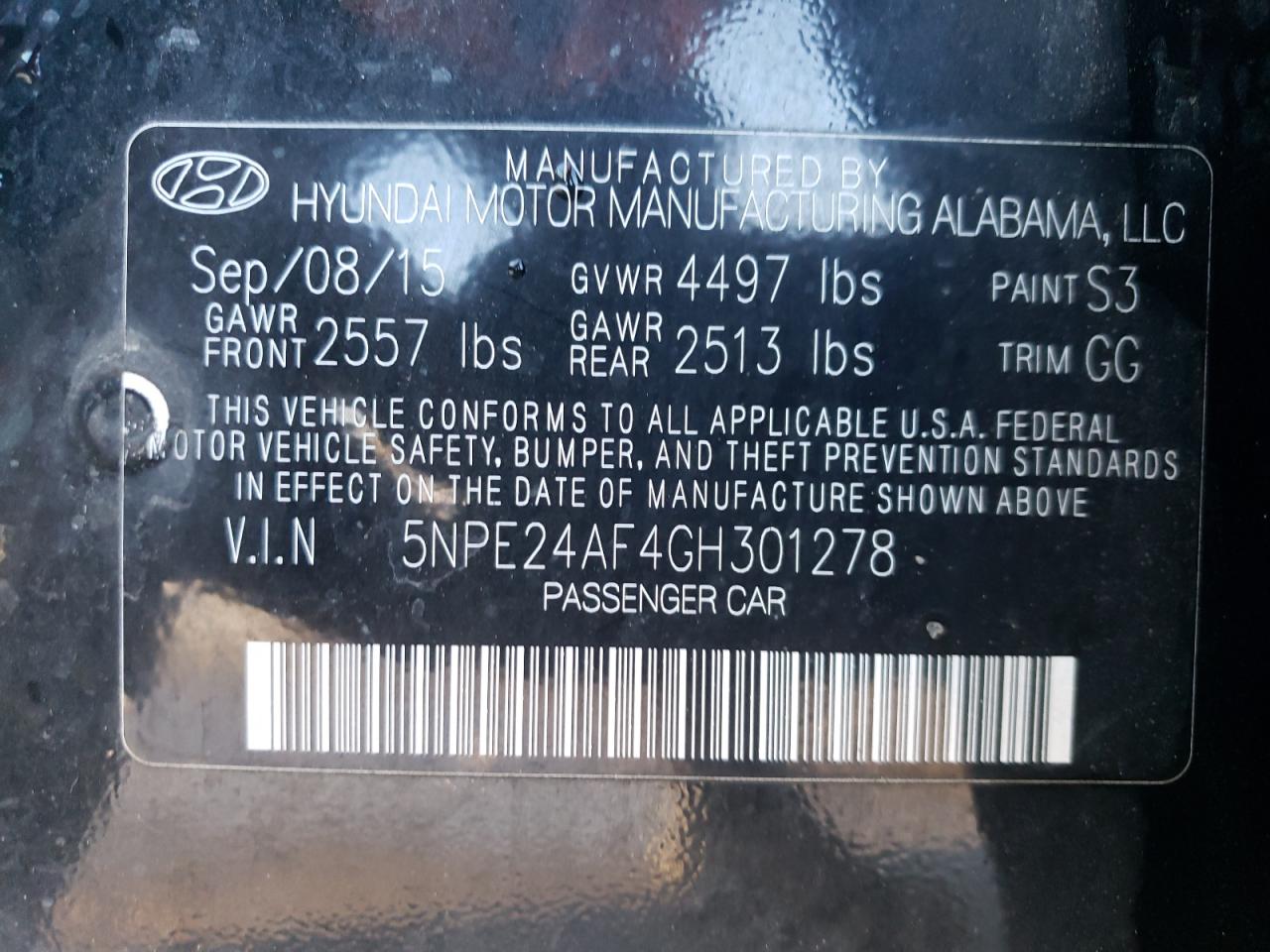 2016 Hyundai Sonata - Image 12