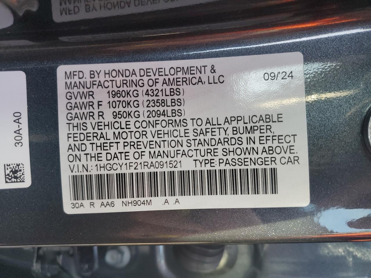 2024 Honda Accord - Image 14