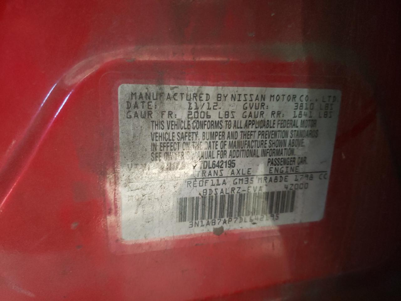 2013 Nissan Sentra - Image 12