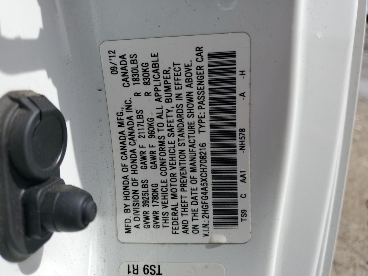 2012 Honda Civic - Image 12