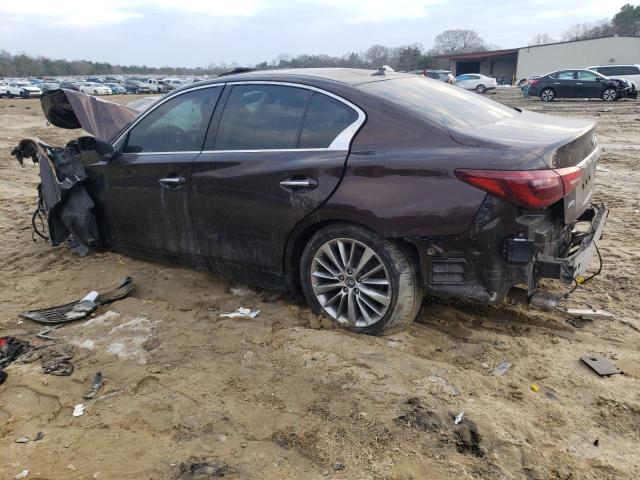  INFINITI Q50 2018 Фиолетовый