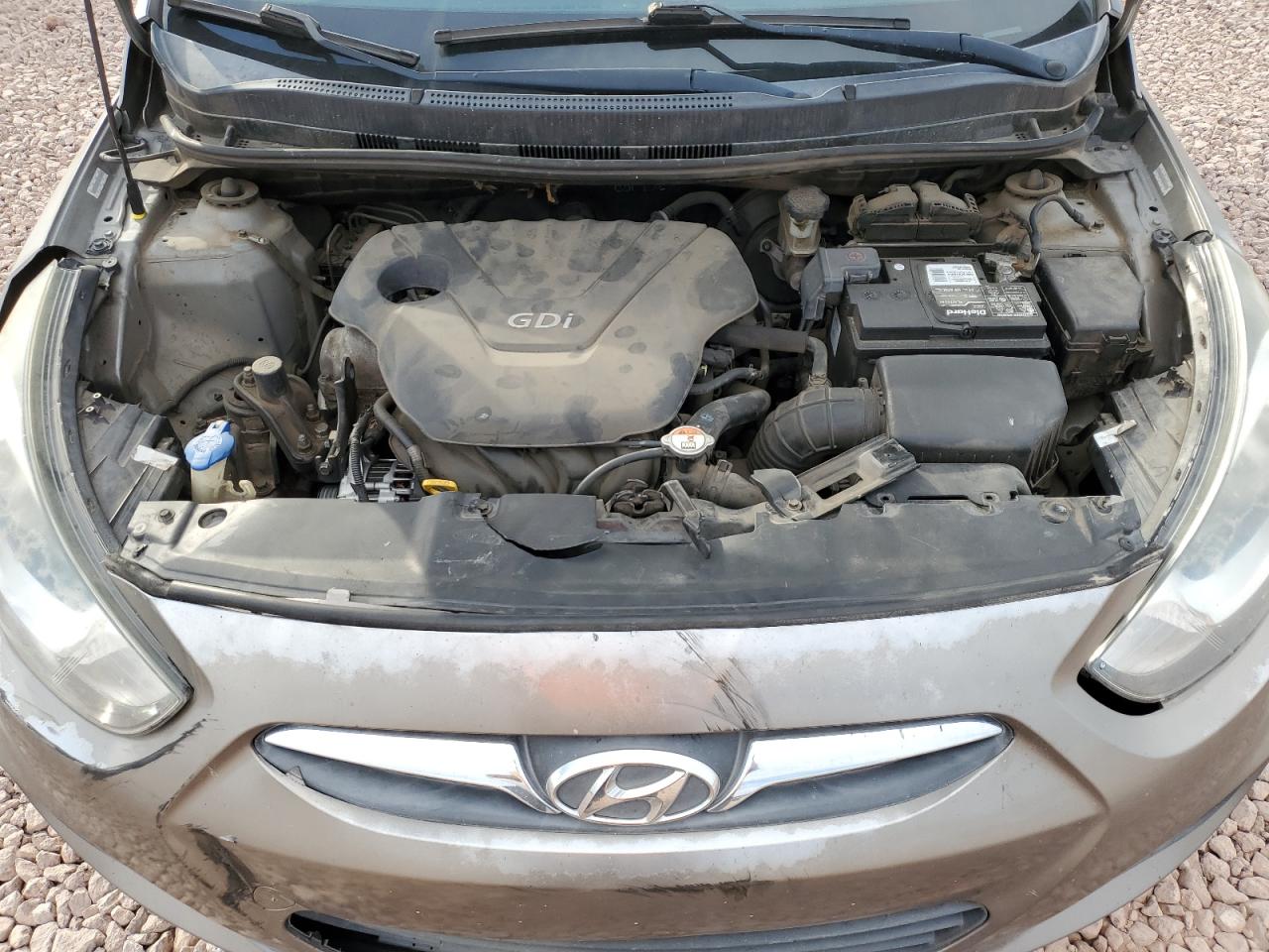 2014 Hyundai Accent Gls VIN: KMHCT5AE1EU166695 Lot: 87537115