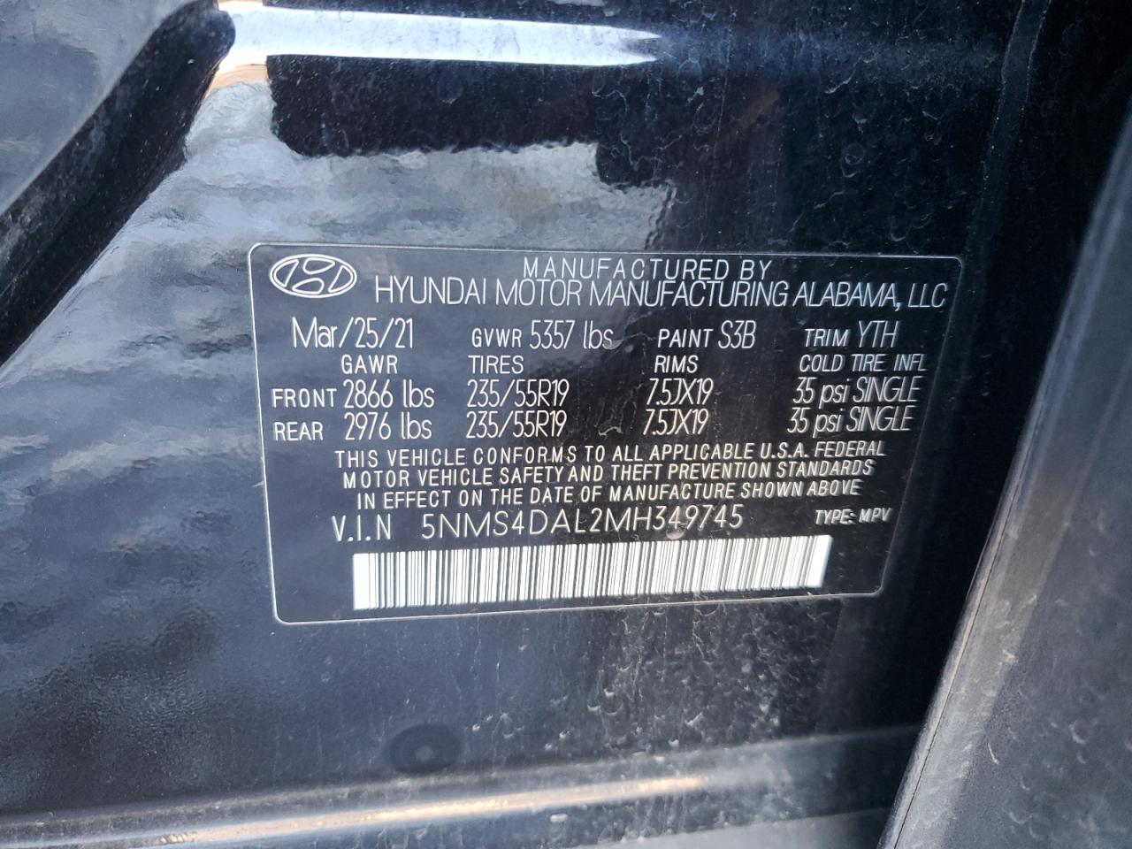 2021 Hyundai Santa Fe - Image 14