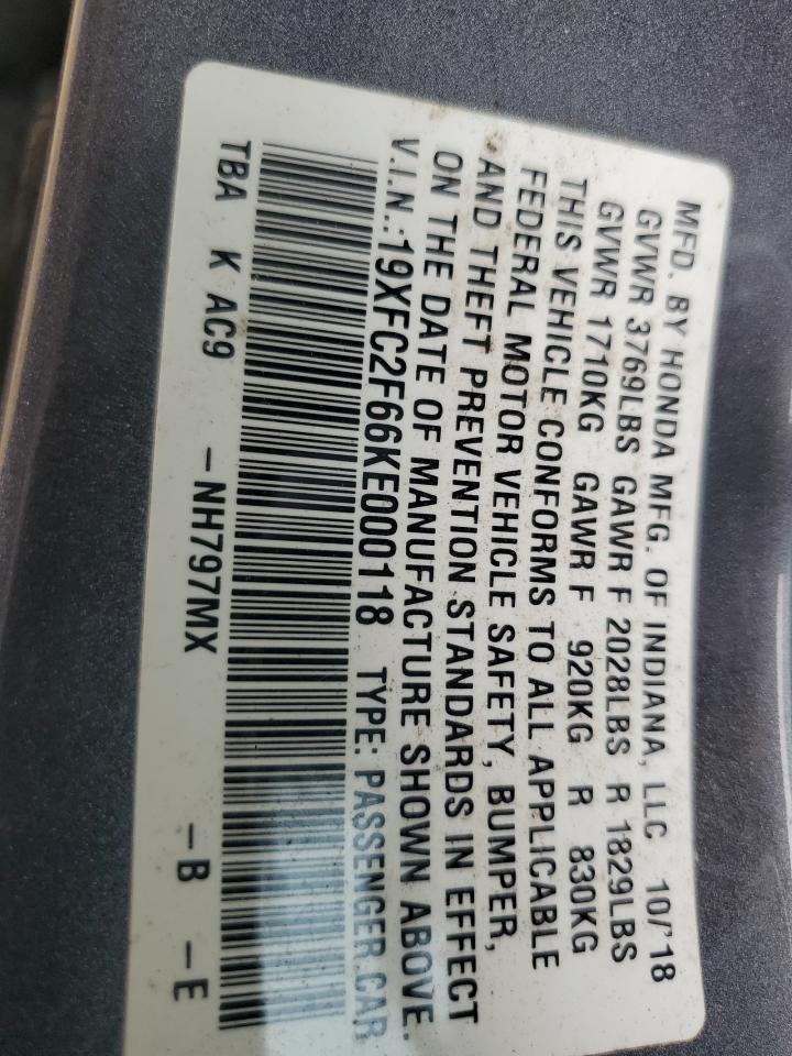 2019 Honda Civic - Image 14