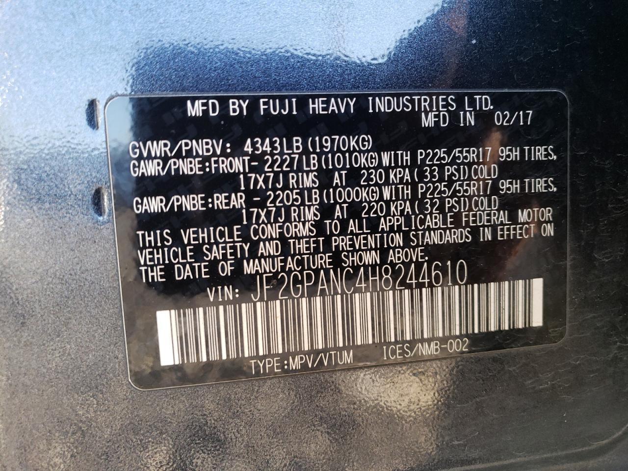 2017 Subaru XV - Image 14