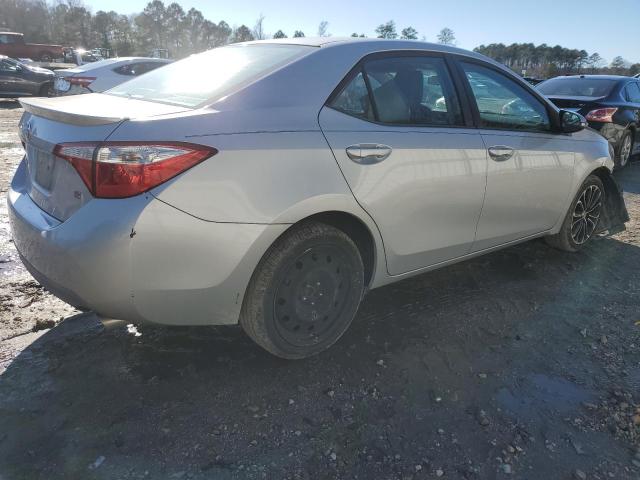 Sedans TOYOTA COROLLA 2016 Srebrny