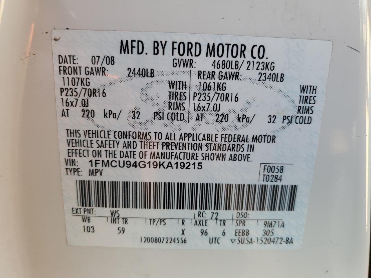 2009 Ford Escape - Image 13