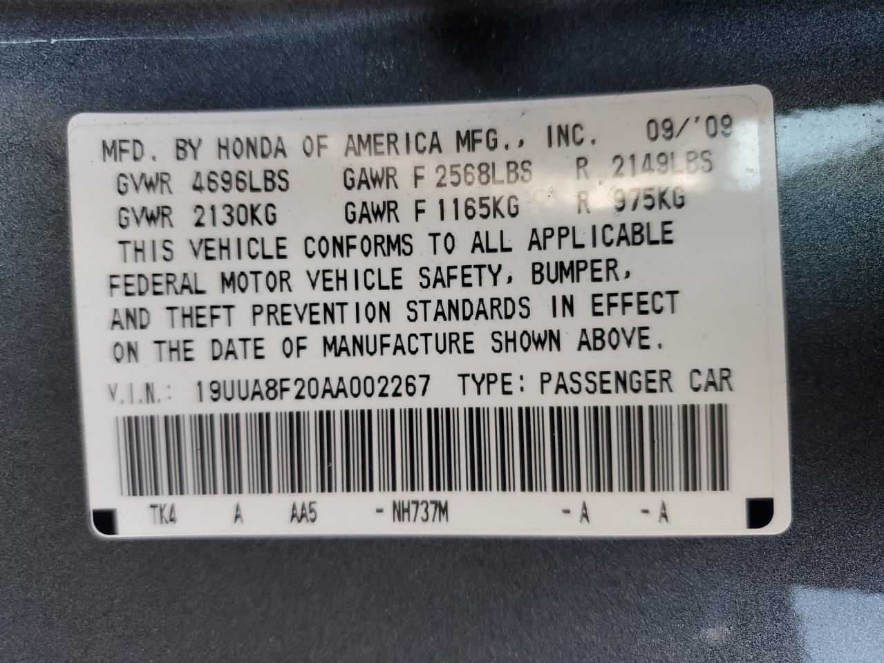 2010 Acura TL - Image 12