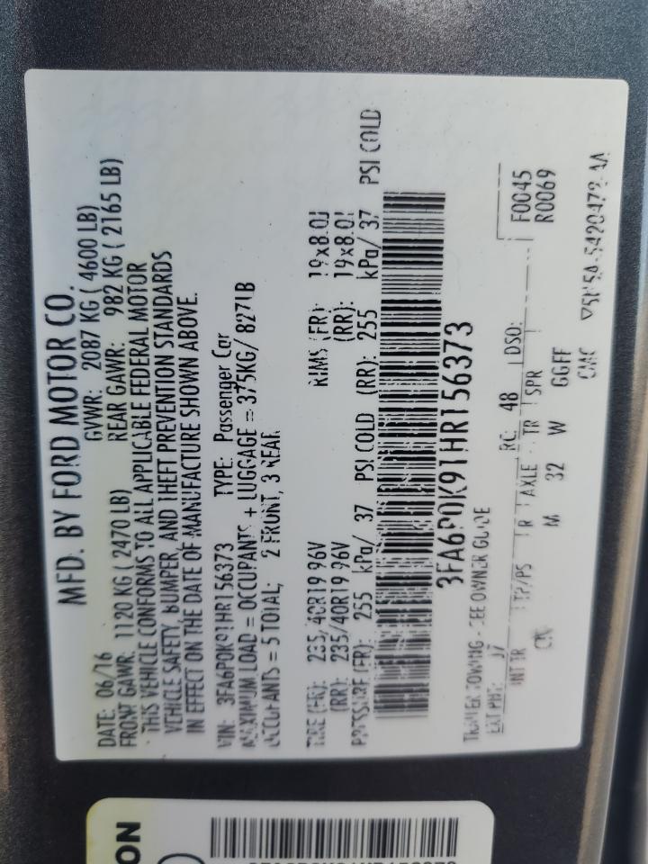 2017 Ford Fusion - Image 12
