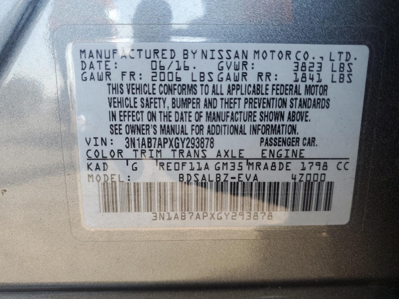 2016 Nissan Sentra - Image 12