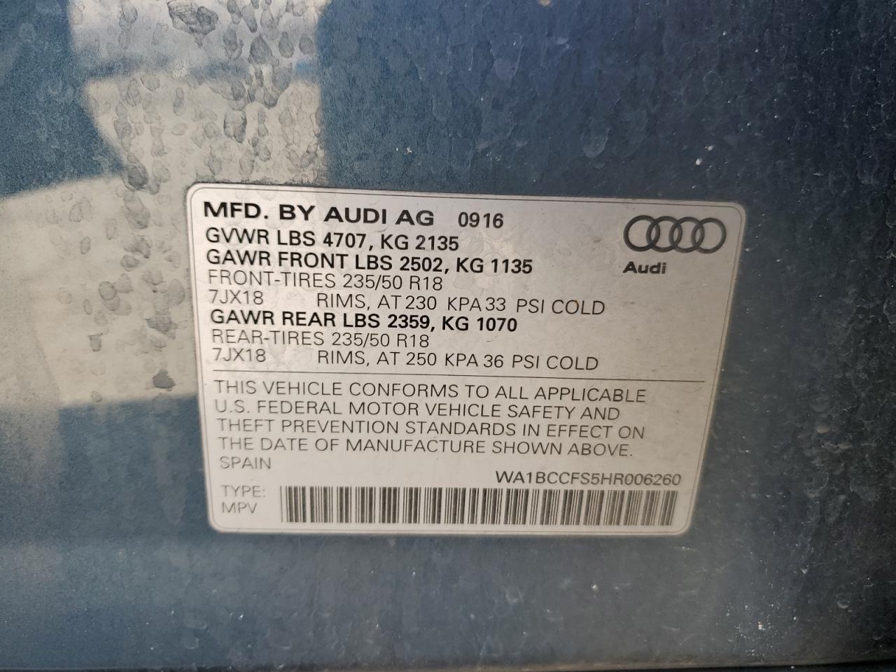 2017 Audi Q3 - Image 12