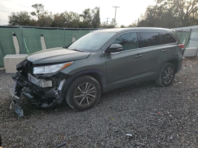  TOYOTA HIGHLANDER 2018 Zielony