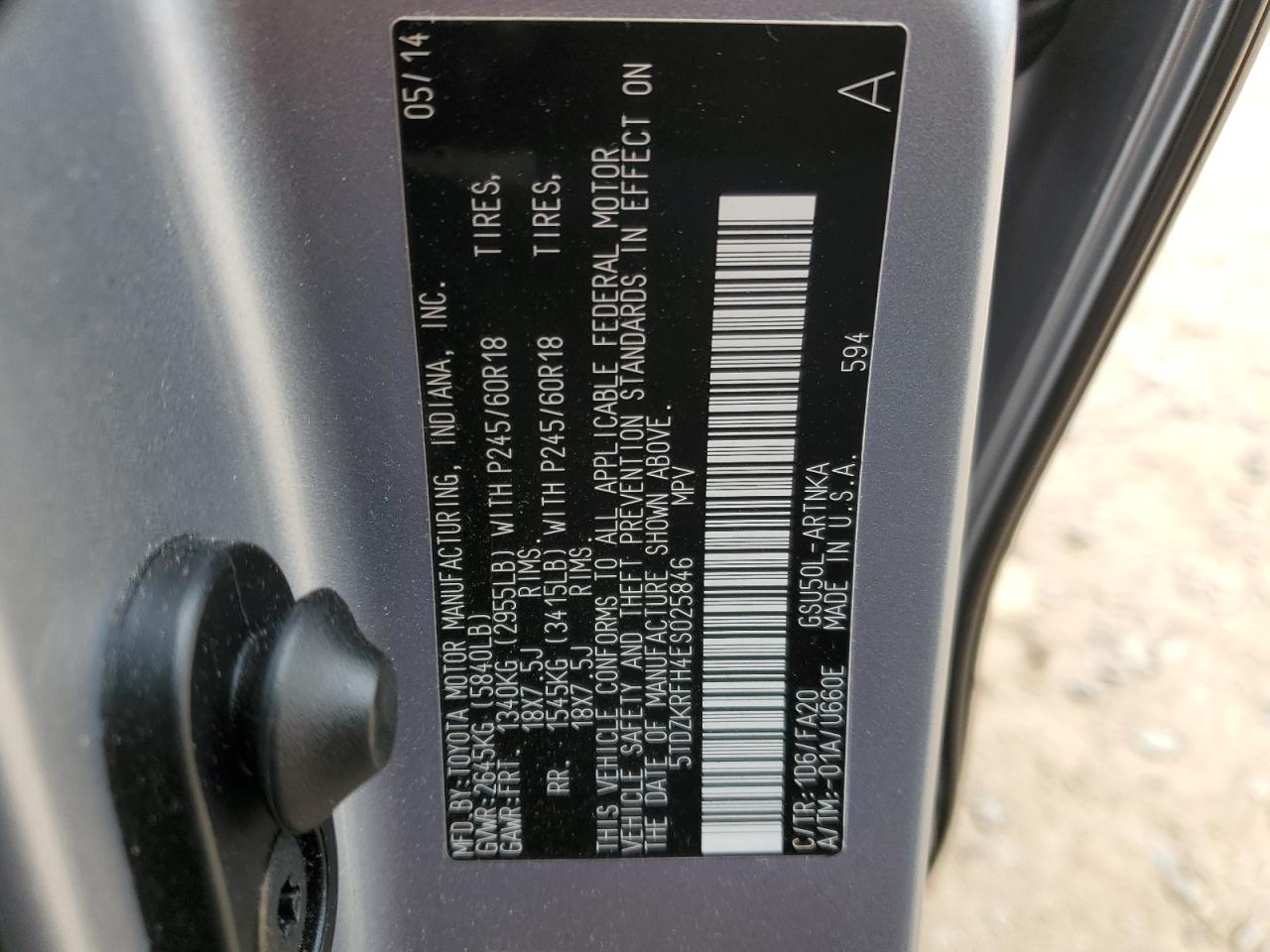 2014 Toyota Highlander - Image 15