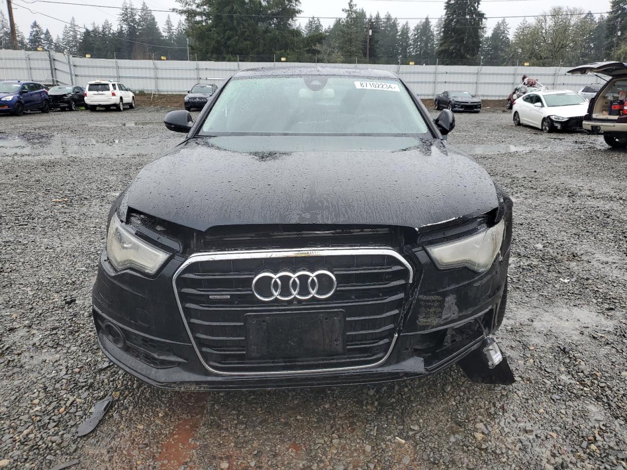 VIN WAUJGAFC1DN005897 2013 AUDI A6 no.5