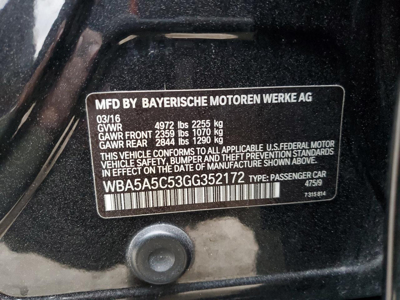 2016 BMW 5er - Image 12