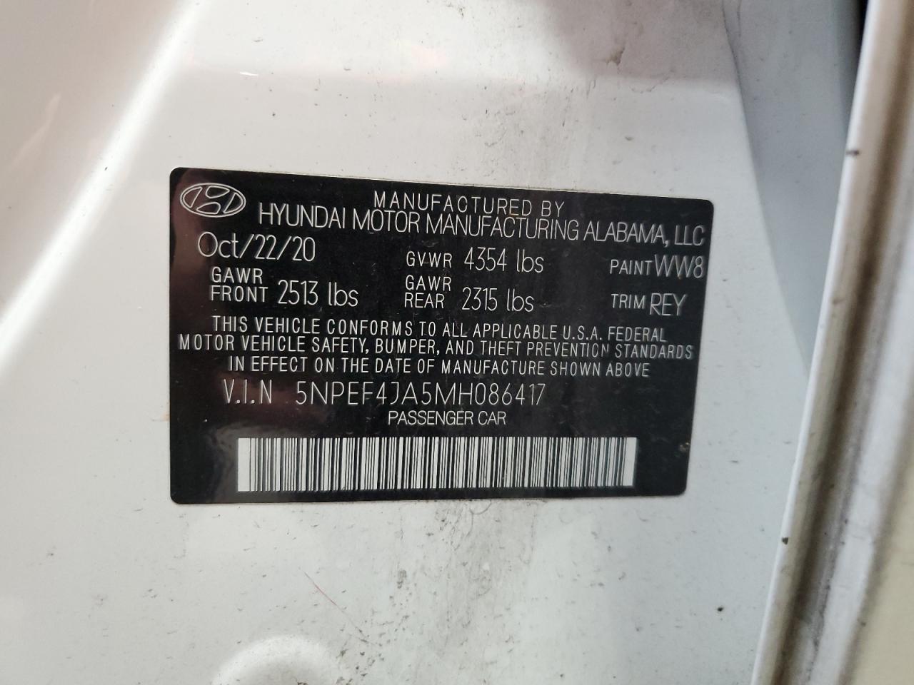 2021 Hyundai Sonata - Image 12