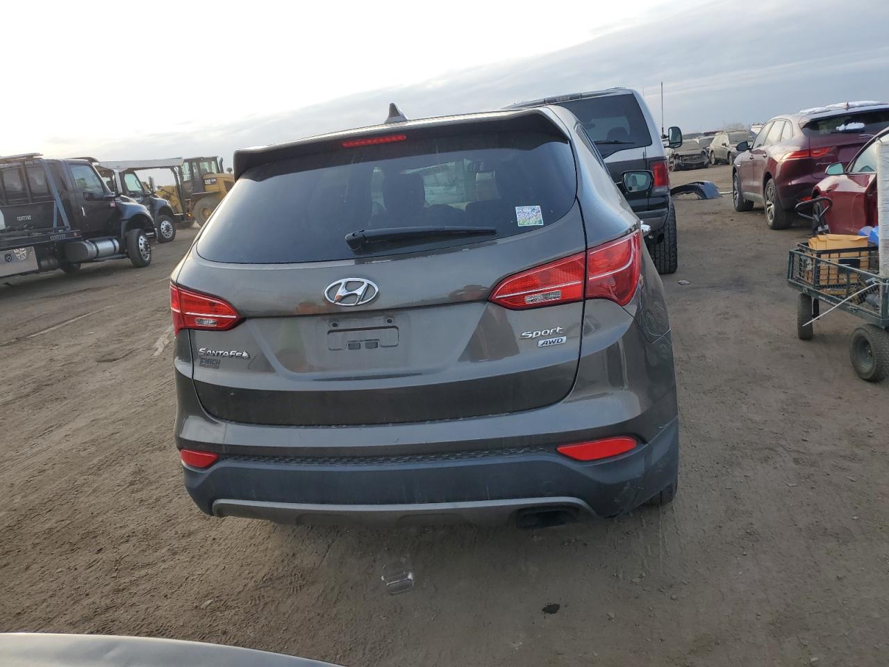 VIN 5XYZTDLBXEG194122 2014 HYUNDAI SANTA FE no.6